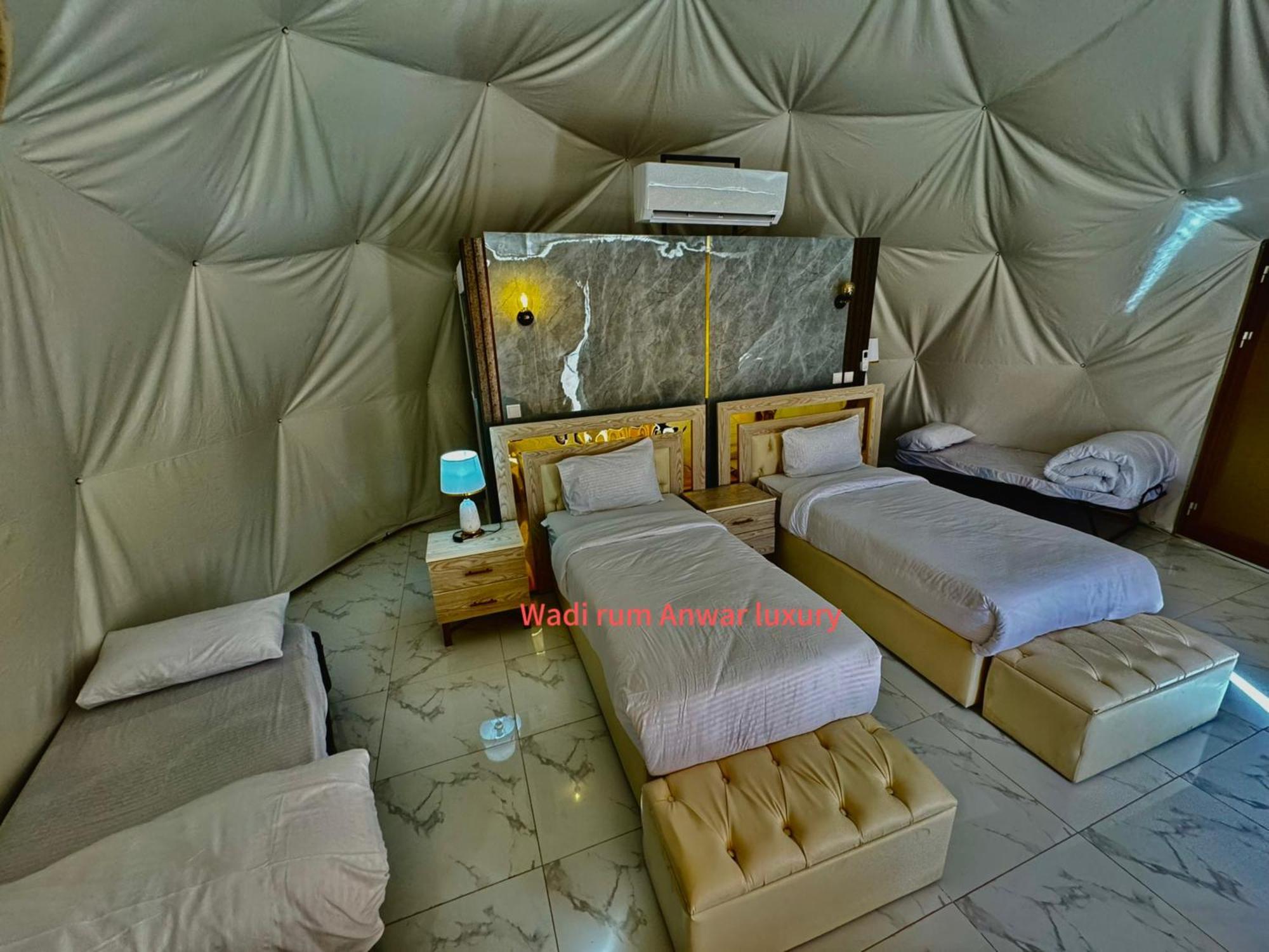 Wadi Rum Anwar Luxury Camp Exterior foto