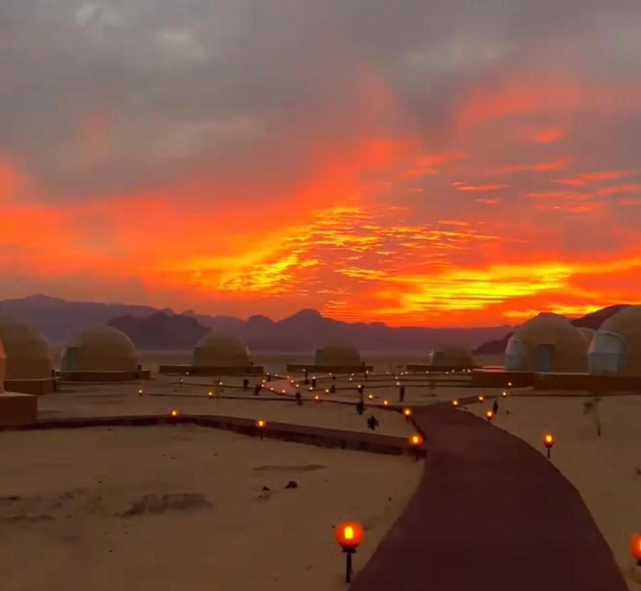 Wadi Rum Anwar Luxury Camp Exterior foto